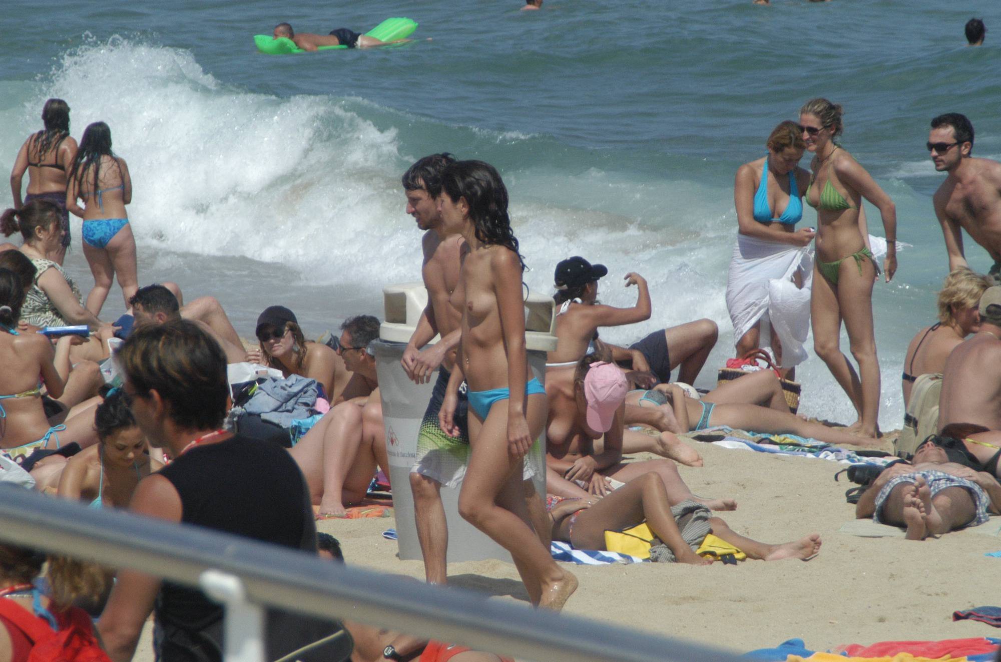 Pure Nudism Photos Barcelona Topless Beach - 2