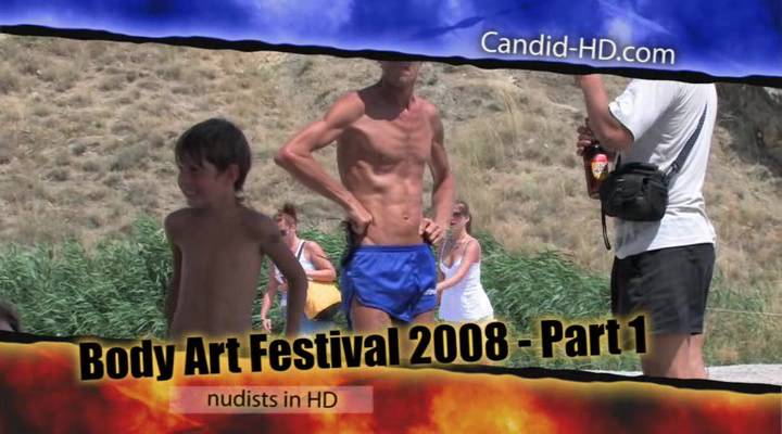 Candid-HD.com Body Art Festival 2008 - Part 1 - Poster