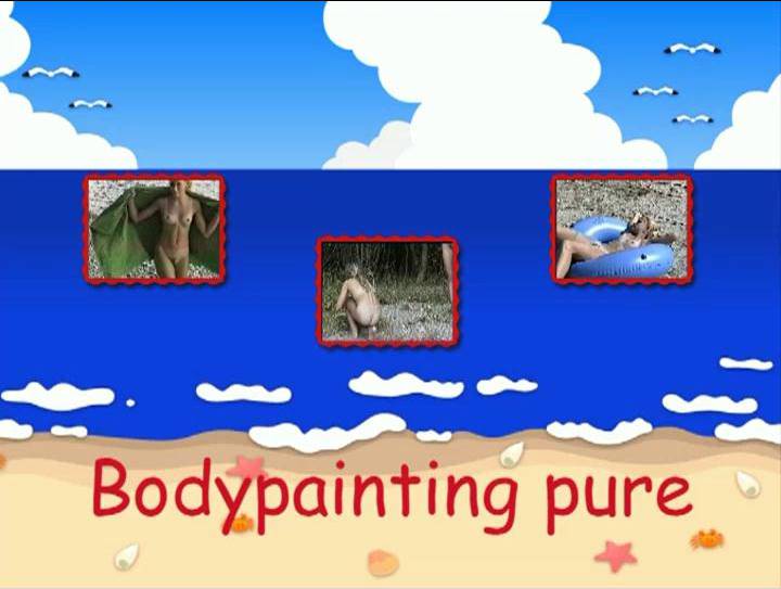 Naturistin Videos Bodypainting pure - Poster