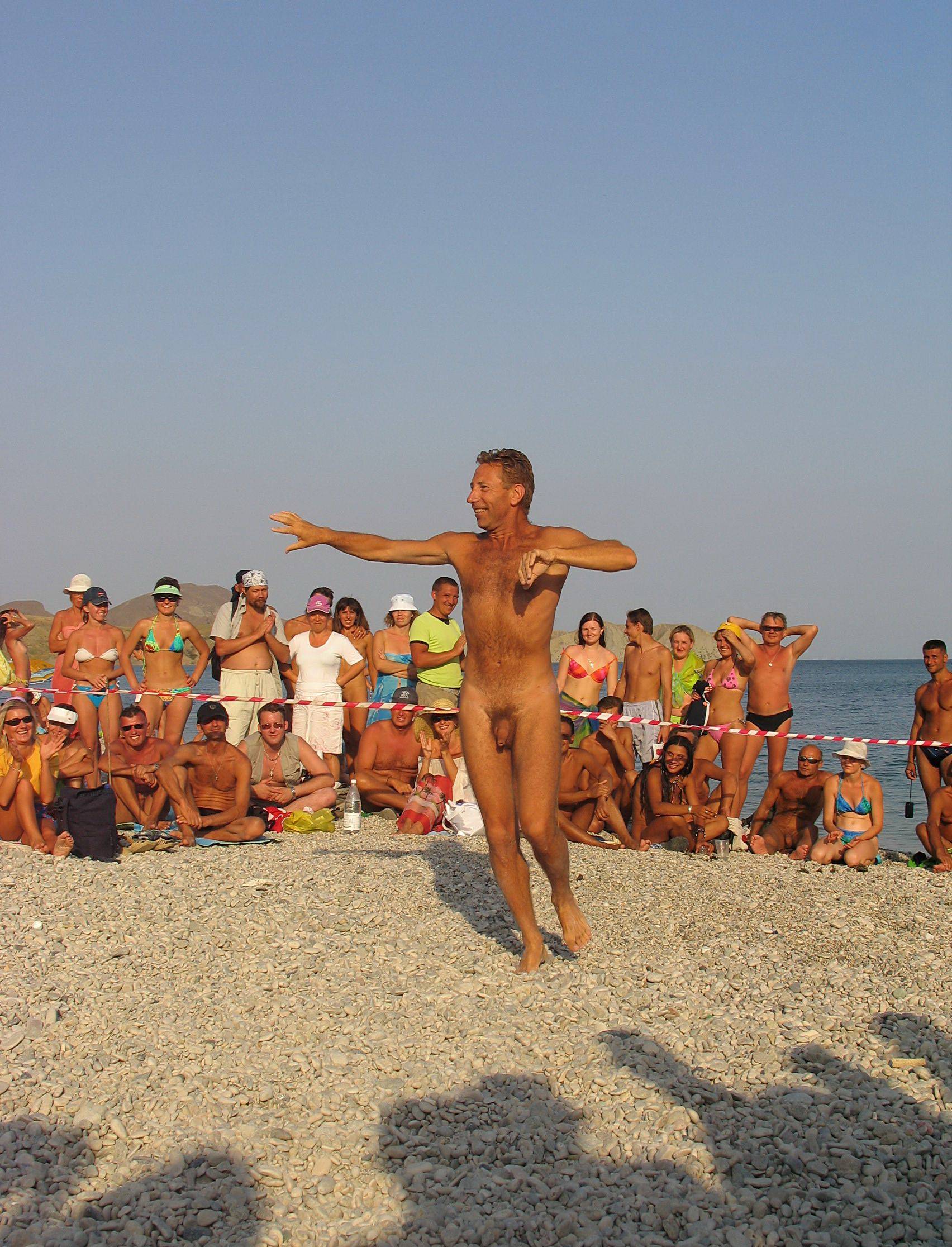 Pure Nudism Daytime Tribal Dancing - 2