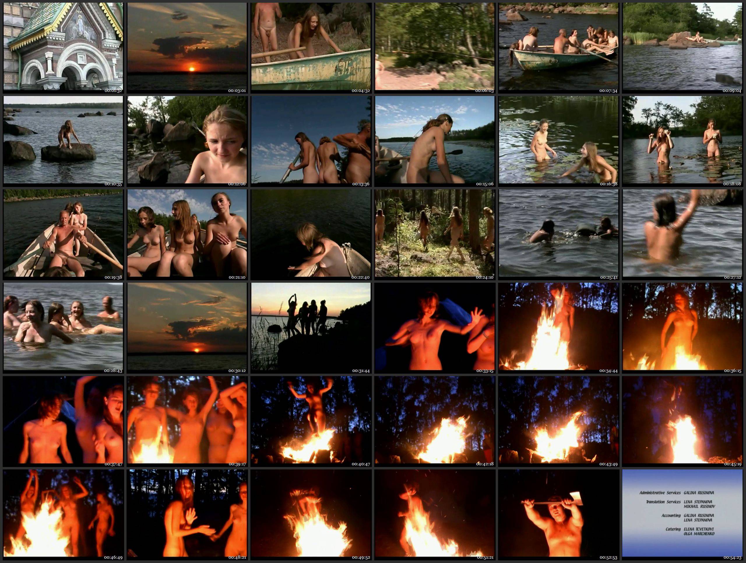 Enature.net Rituals Of Summer - Naturism in Russia 2000 Series - Thumbnails