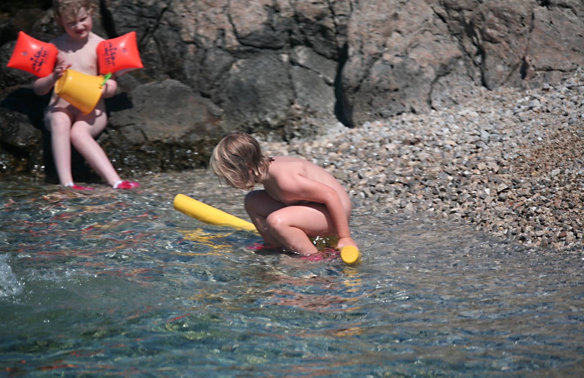 Pure Nudism Photos From Shore to Play Waters - 3