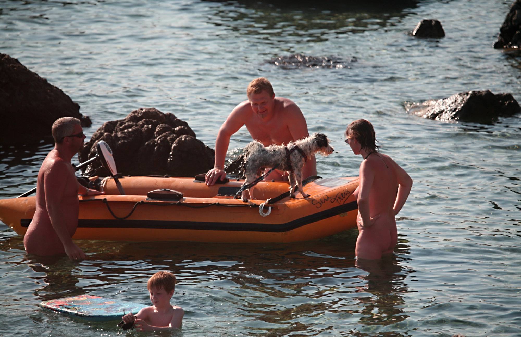 Pure Nudism Gallery Full Family Nudist Boating - 2