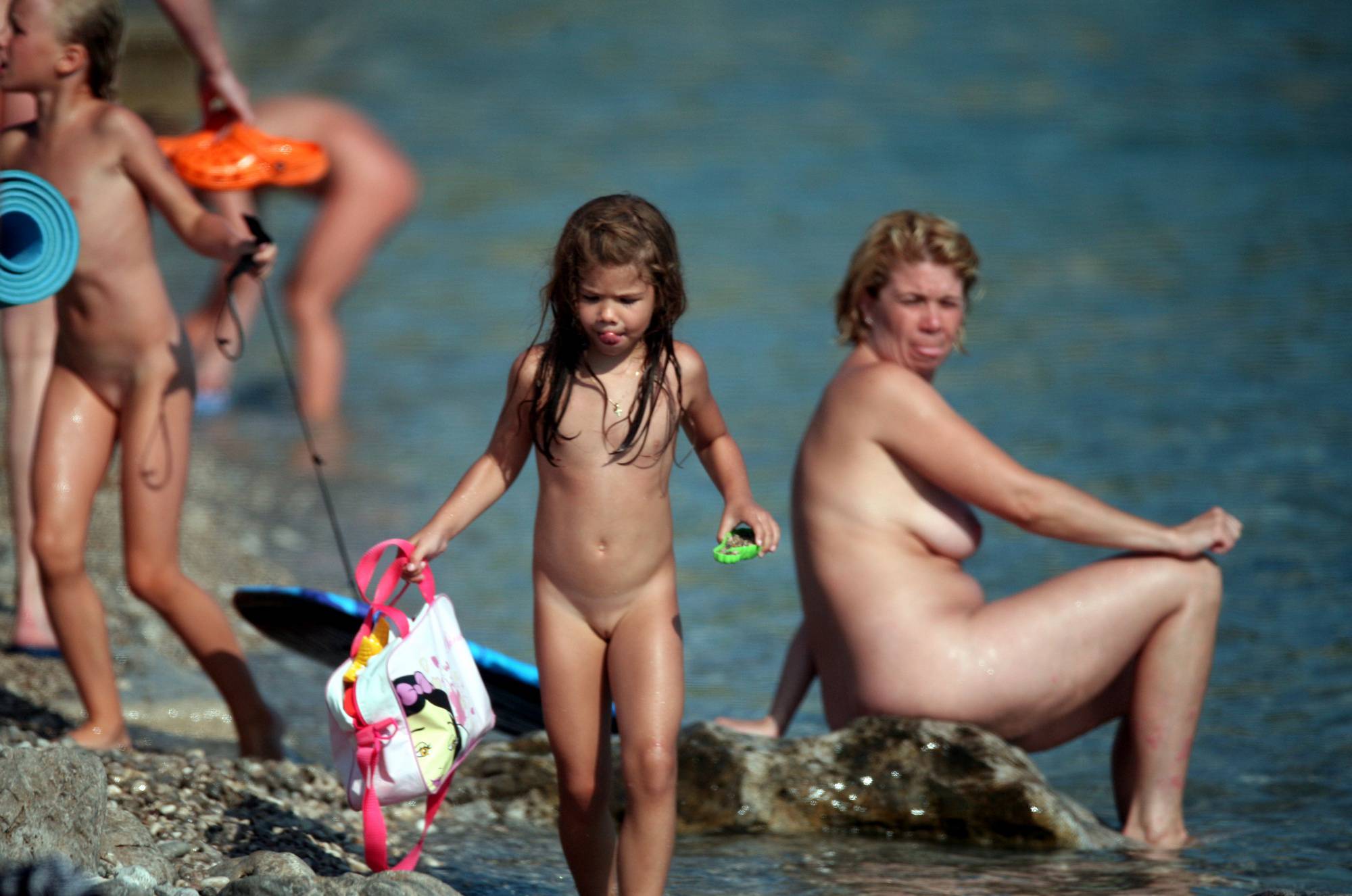 Naturist Family Beach Out - 3