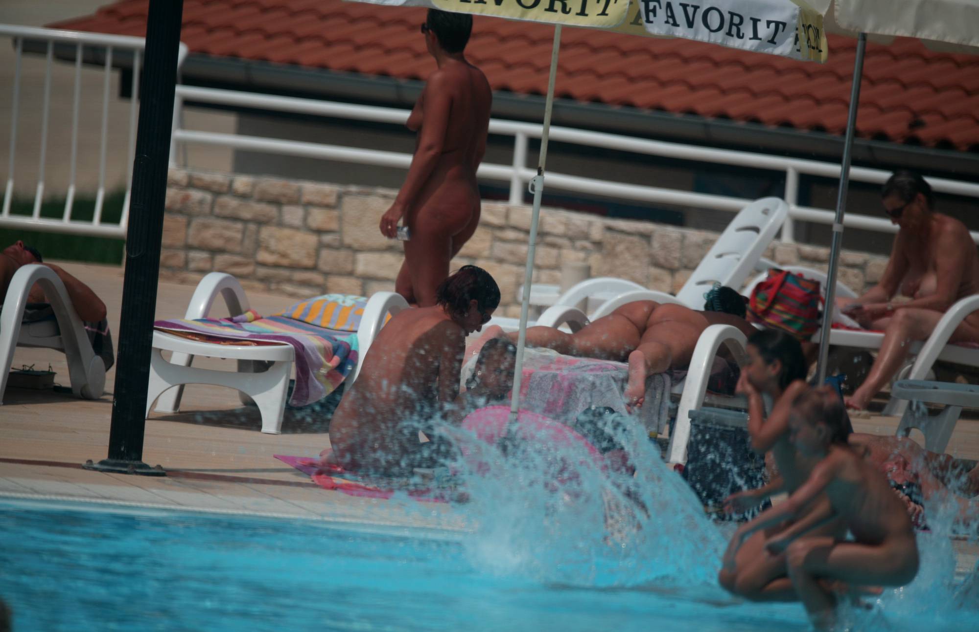 Naturist Pool Youngsters - 3
