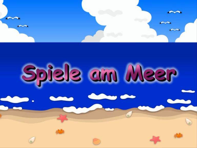 Naturistin Videos Spiele am Meer - Poster