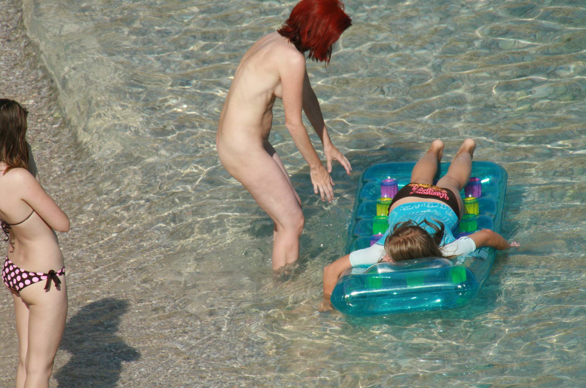 Nudist Family Water Look - 3