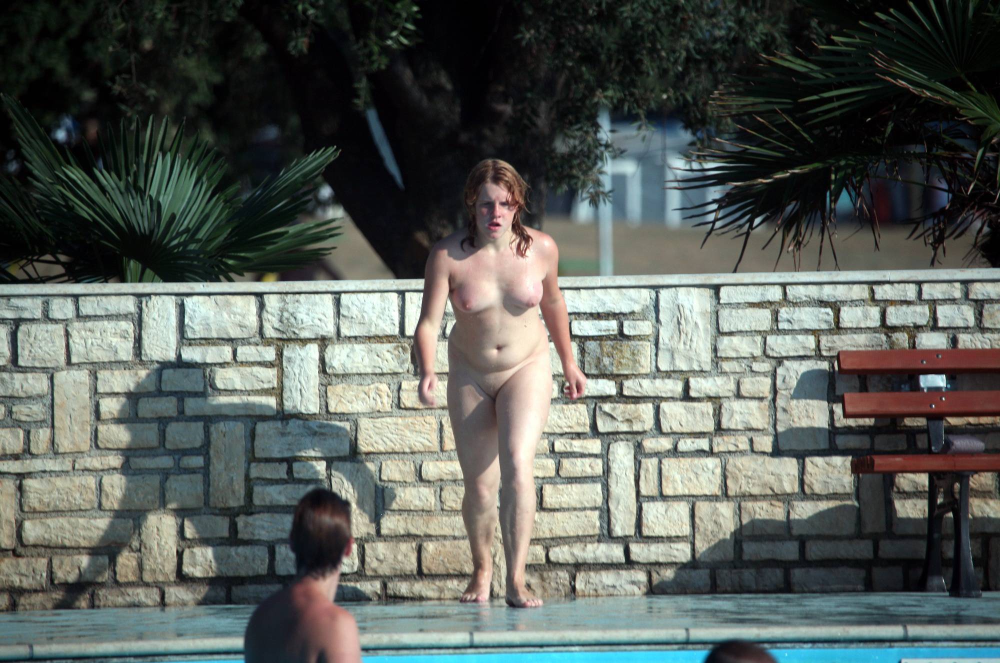Pure Nudism Pics Nudist Pool Jumping Time - 1