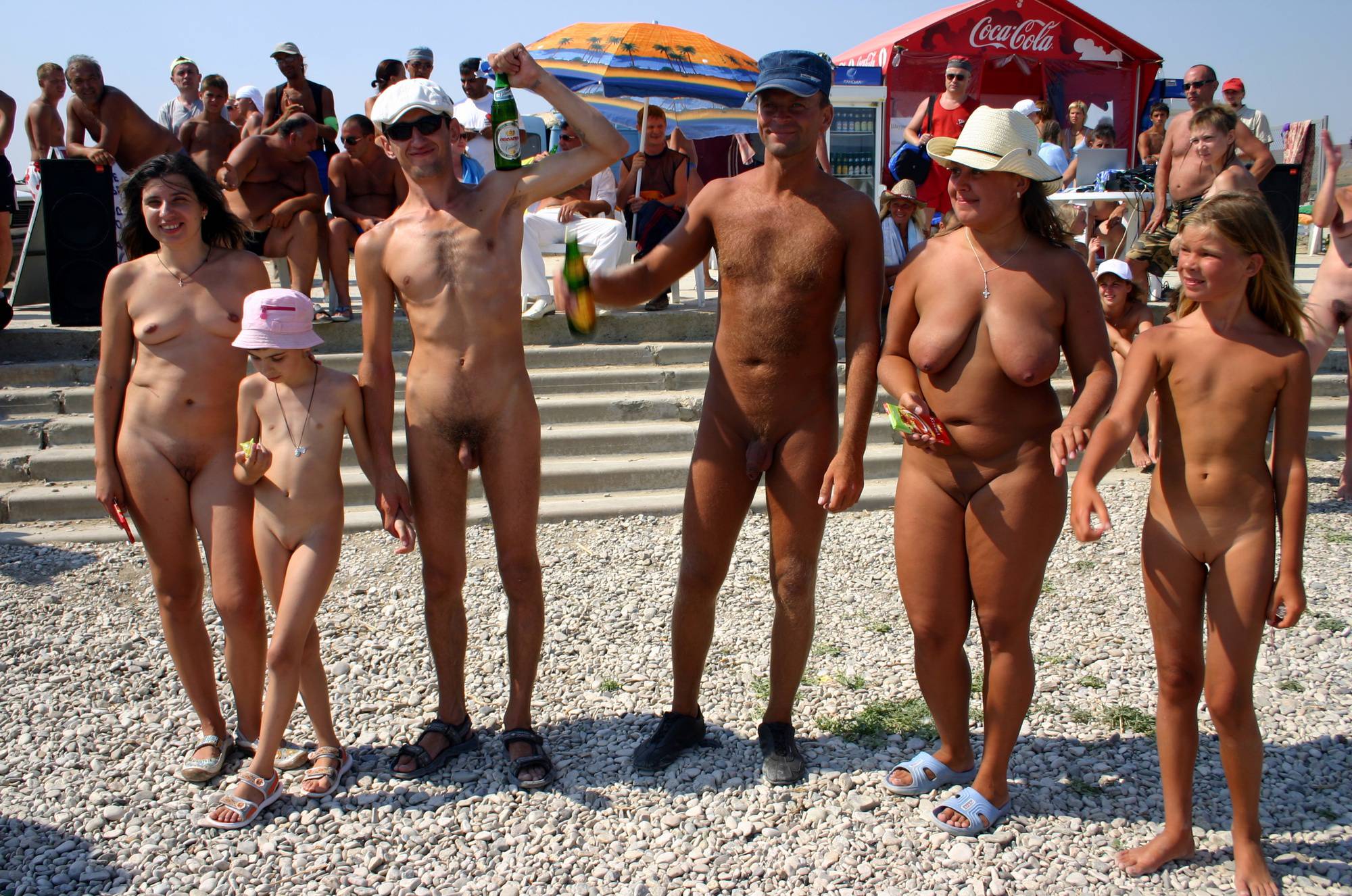 Nudist Show Family Photo - 1