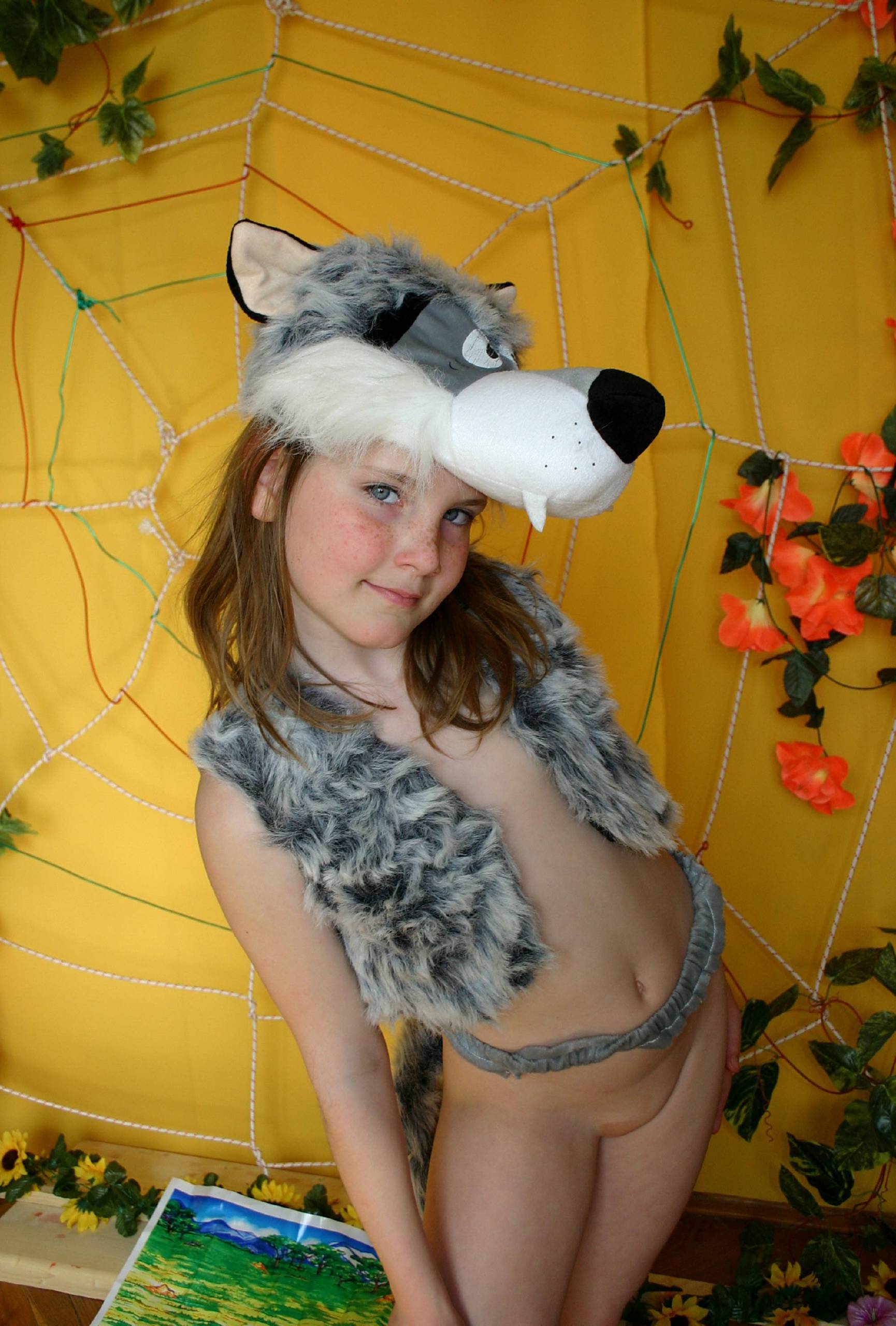 Nudist and Woolf Costume - 3