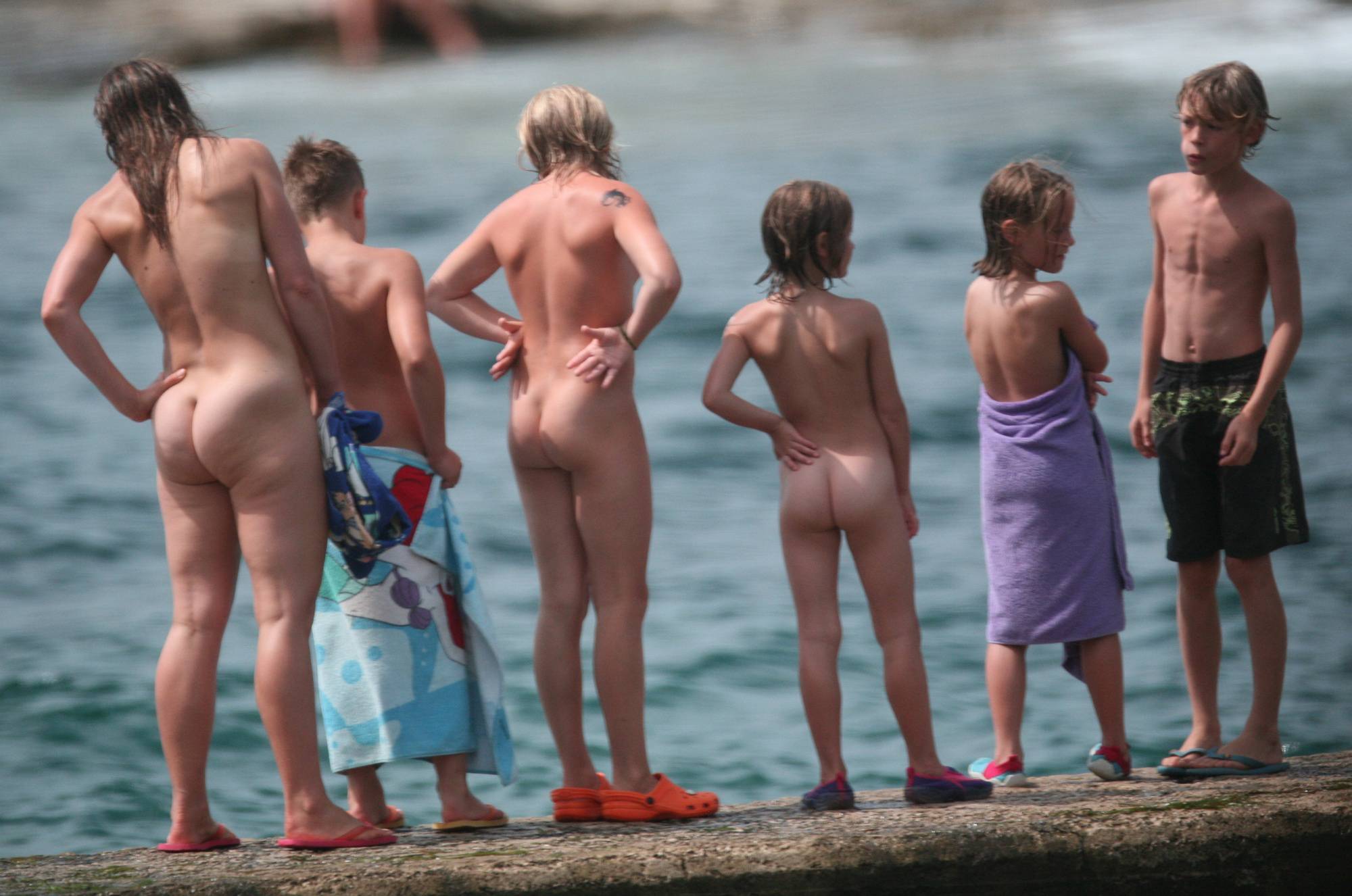 Purenudism Gallery Naturist Youngster Bridge - 1