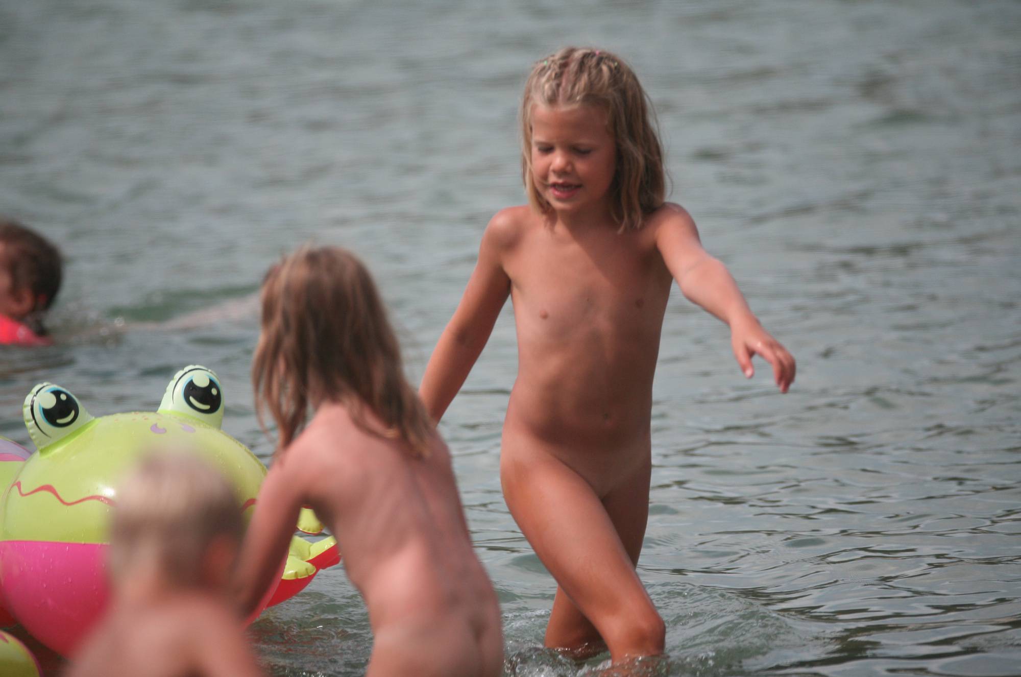 Purenudism Photos Nudist Kids On Floatables - 2
