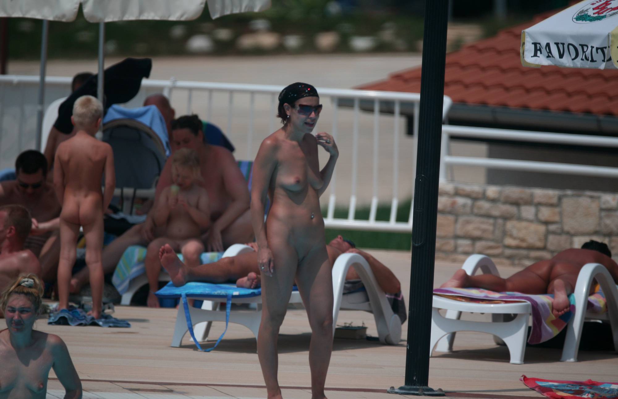 Naturist Pool Youngsters - 2