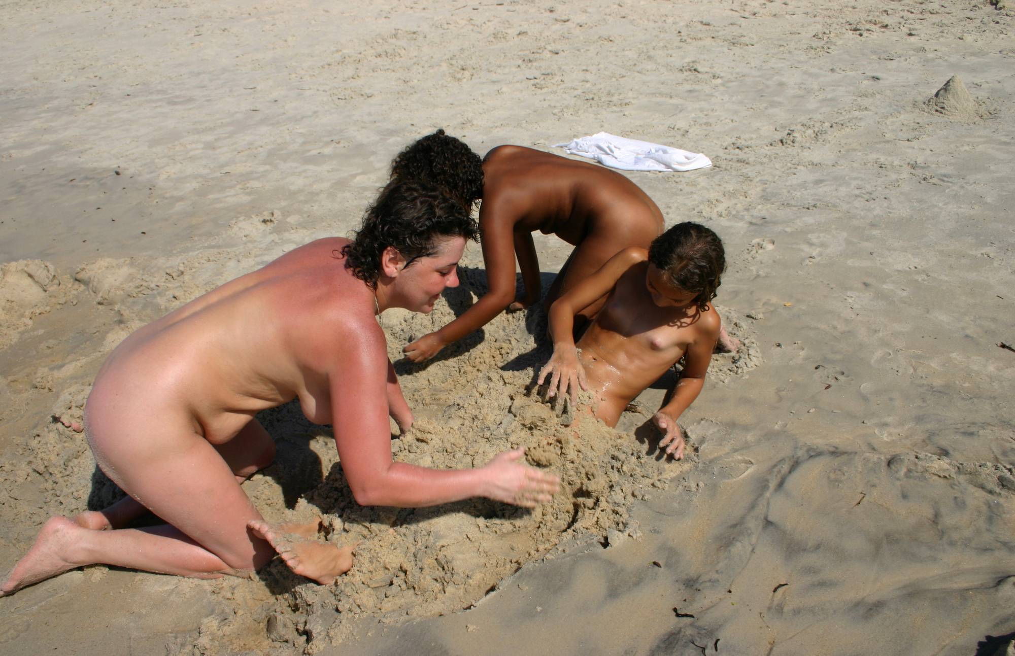 Brazilian Buried in Sands - 1