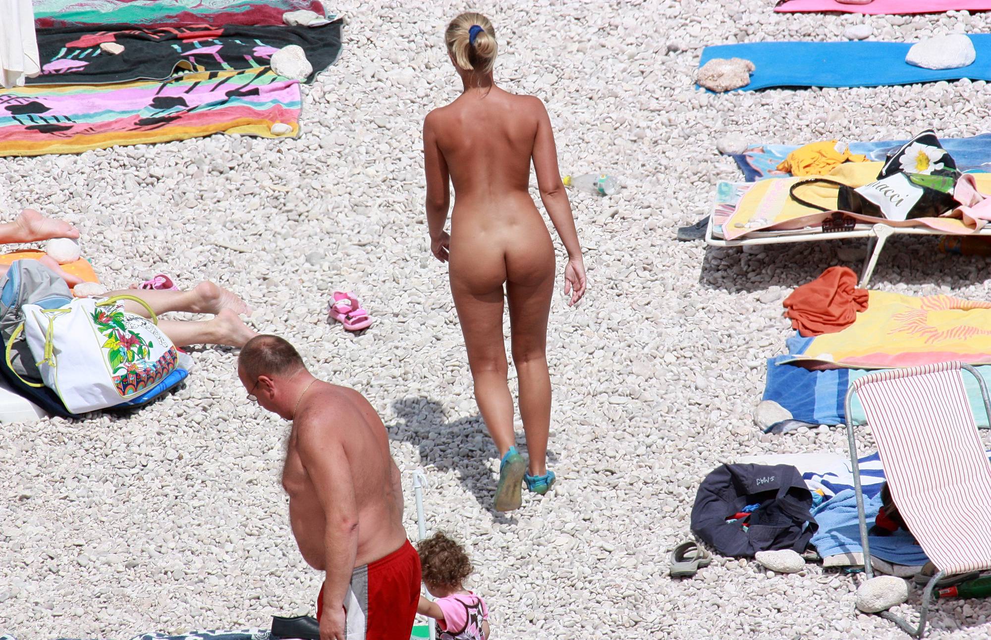 Pure Nudism Images Stroll Along The Hot Sands - 3
