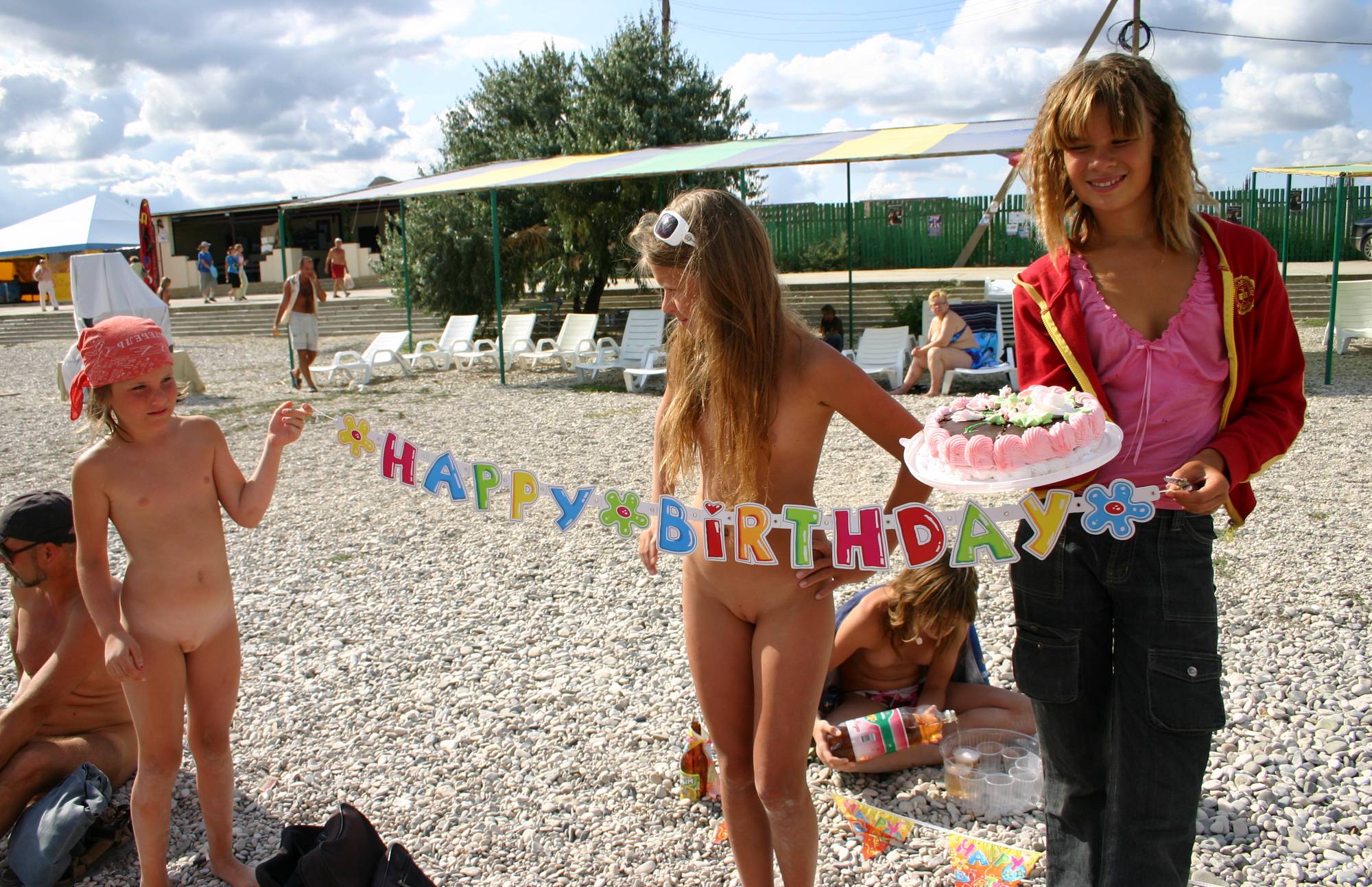 Pure Nudism Photos Happy Birthday Shore Party - 3