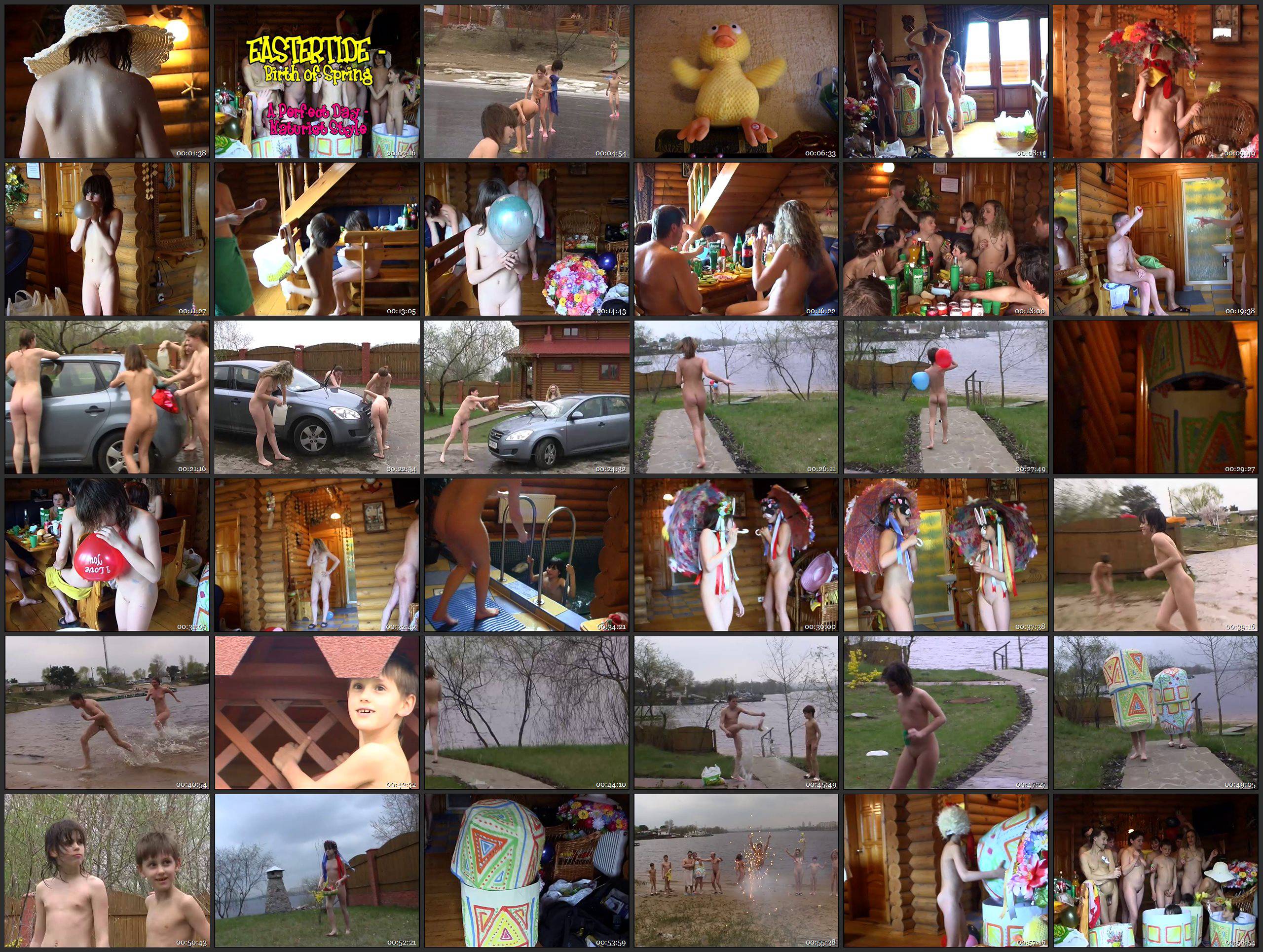 RussianBare.com Eastertide - Birth of Spring. A Perfect Day - Naturist Style - Thumbnails