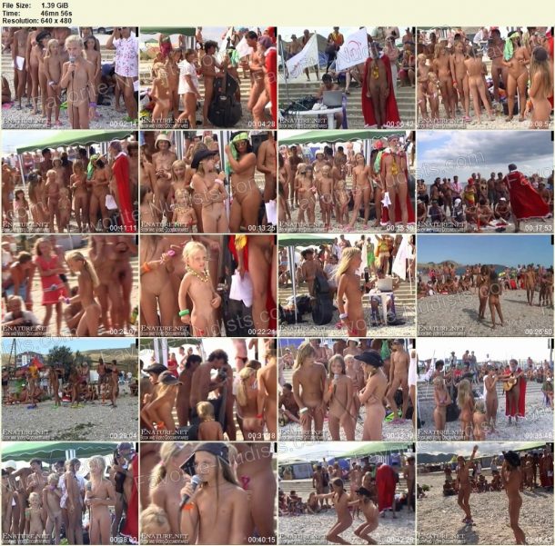 Shots of Naturist Family Contest Part One 1