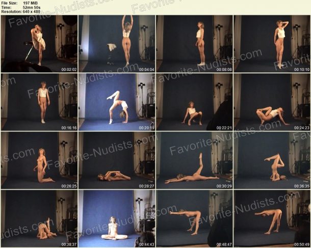 Naked Gymnast - Margo 05.03.2010 - frame