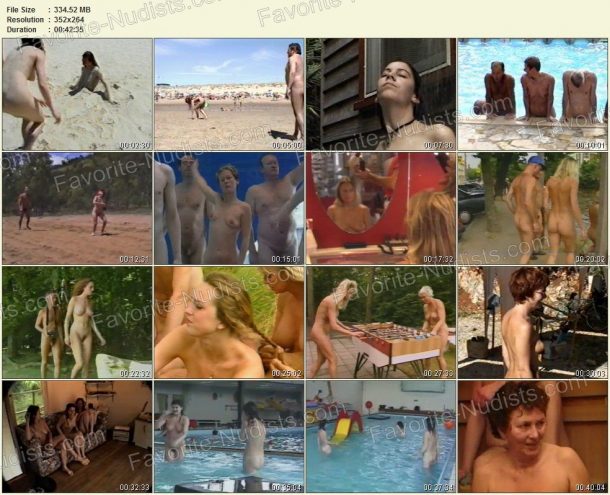 Shot Nudist Videos Collection - BartDude