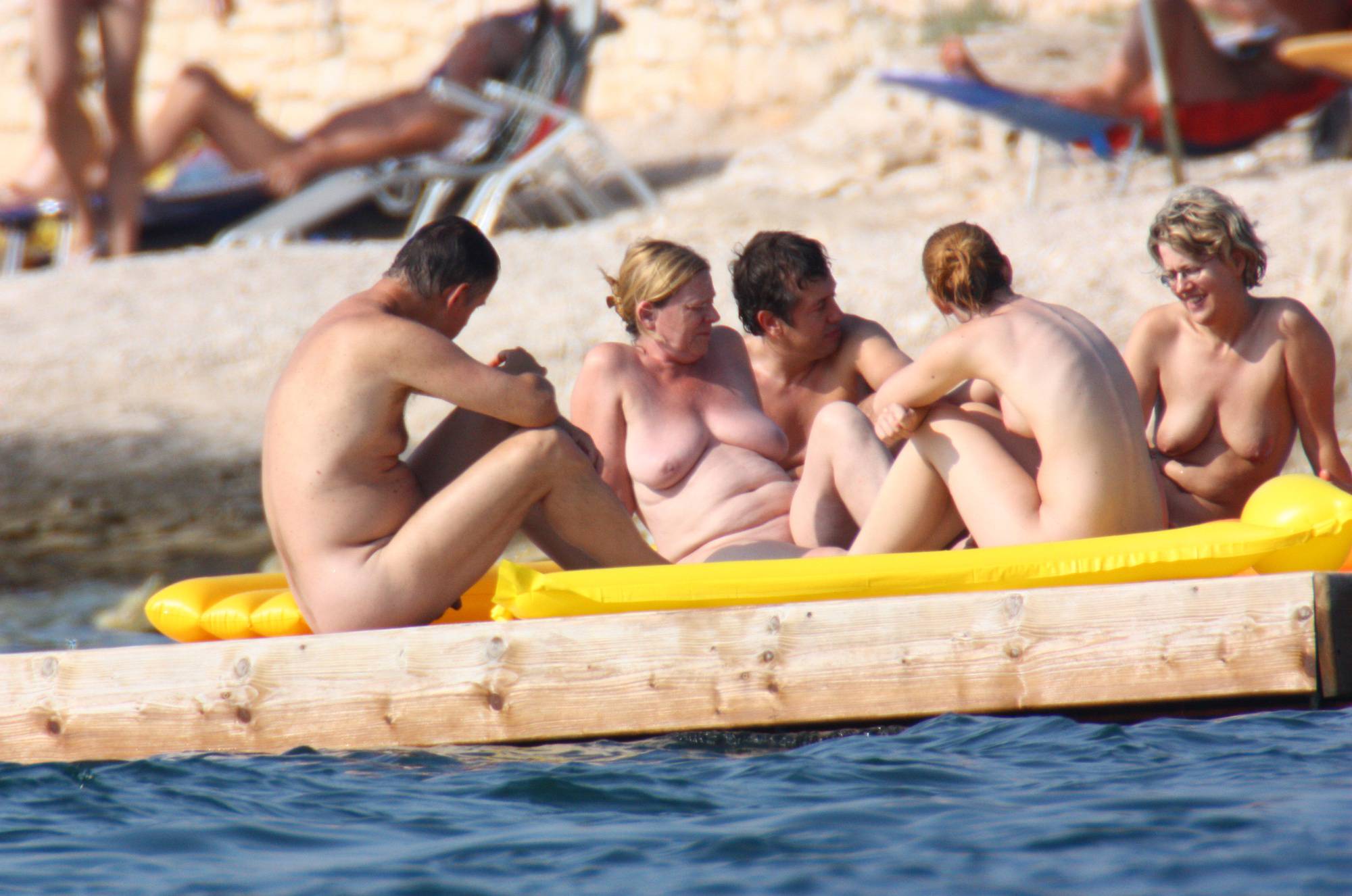 Nudist Family Outdoor Fun - 1