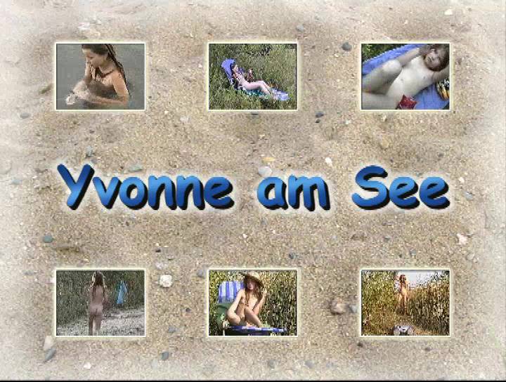 Yvonne am See - Poster