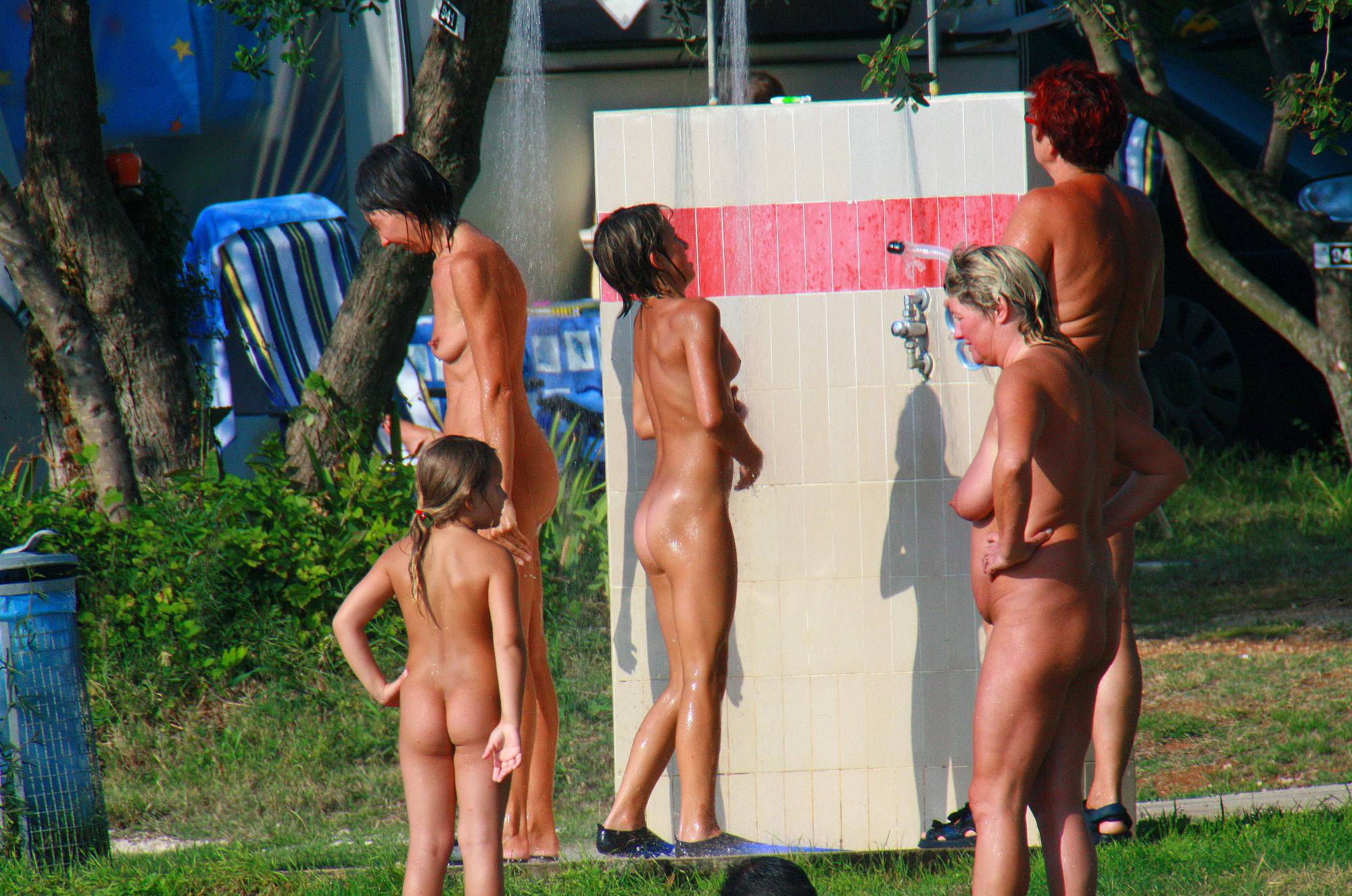 Nudist Pictures Ula FKK Family Shower Site - 1